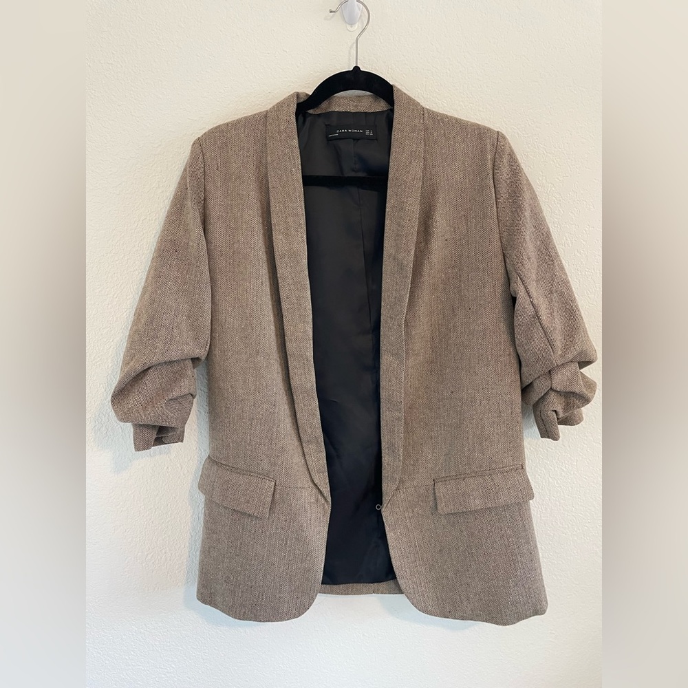 Zara tweed blazer